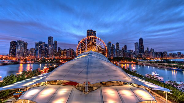 Muelle de la Armada, Chicago, Illinois, EE. UU.