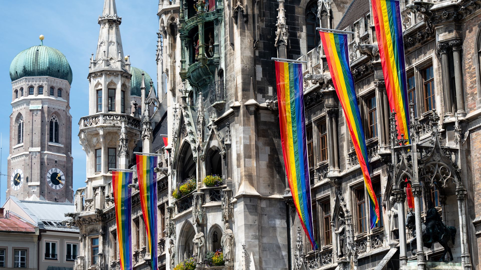 Neues Rathaus am Marienplatz, München