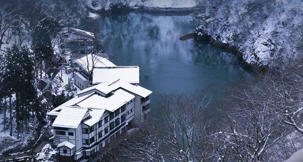 ｢大牧温泉｣富山, 南砺市, 利賀村