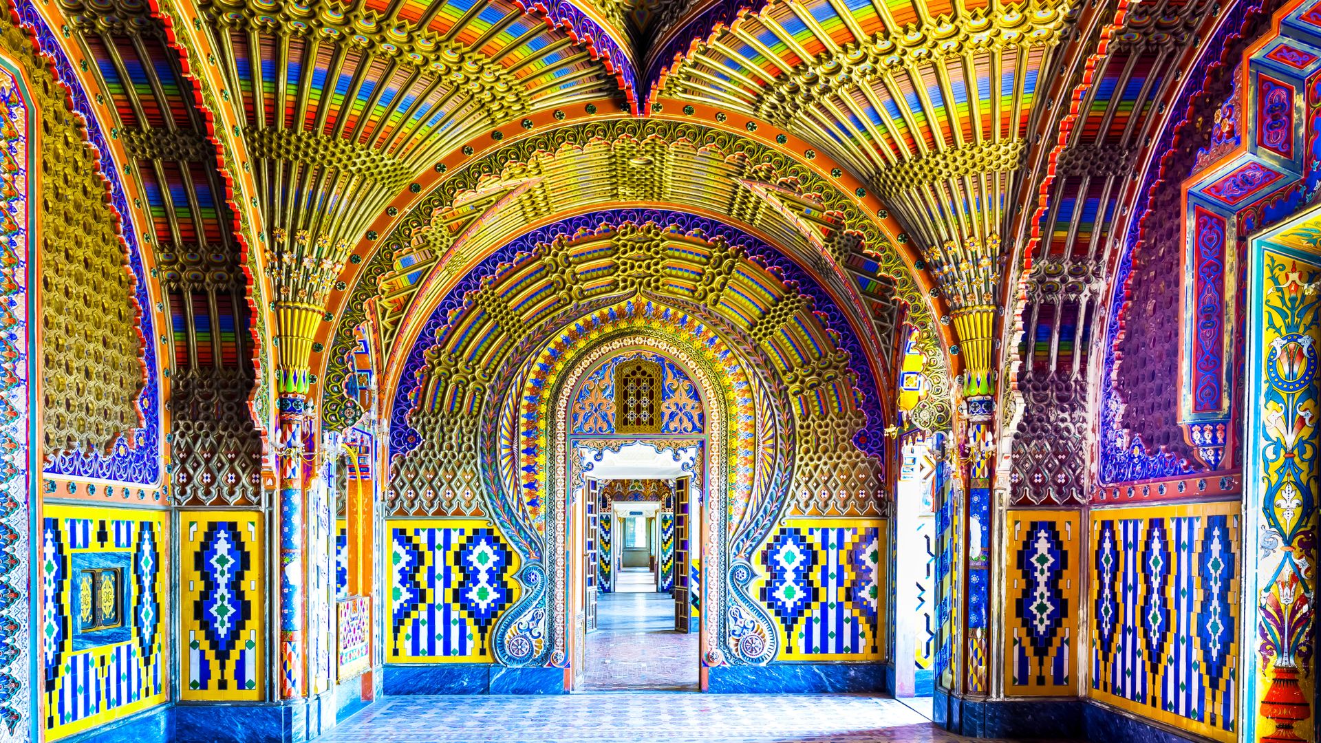 Castello di Sammezzano, Reggello in provincia di Firenze