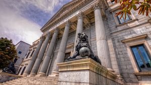 Palacio de las Cortes, Madrid, España (© marcp_dmoz on Flickr/Getty Images)(Bing España)