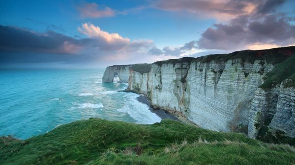 Étretat in Normandy, France