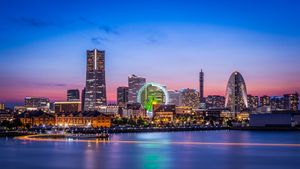 みなとみらい 21 地区, 神奈川県 横浜市 (© Shingo Tamura/Getty Images)(Bing Japan)