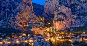 Village of Moustiers Sainte-Marie, Provence-Alpes-Cote d'Azur, France (© Sylvain Sonnet/Getty Images) &copy; (Bing New Zealand)