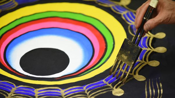 ｢こいのぼりの金引き｣埼玉, 加須市