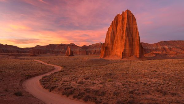 Tempio del Sole, Parco Nazionale Capitol Reef, Utah, USA