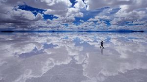 Salar d’Uyuni, Bolivie (© Kazuyoshi Nomachi/Corbis)(Bing France)