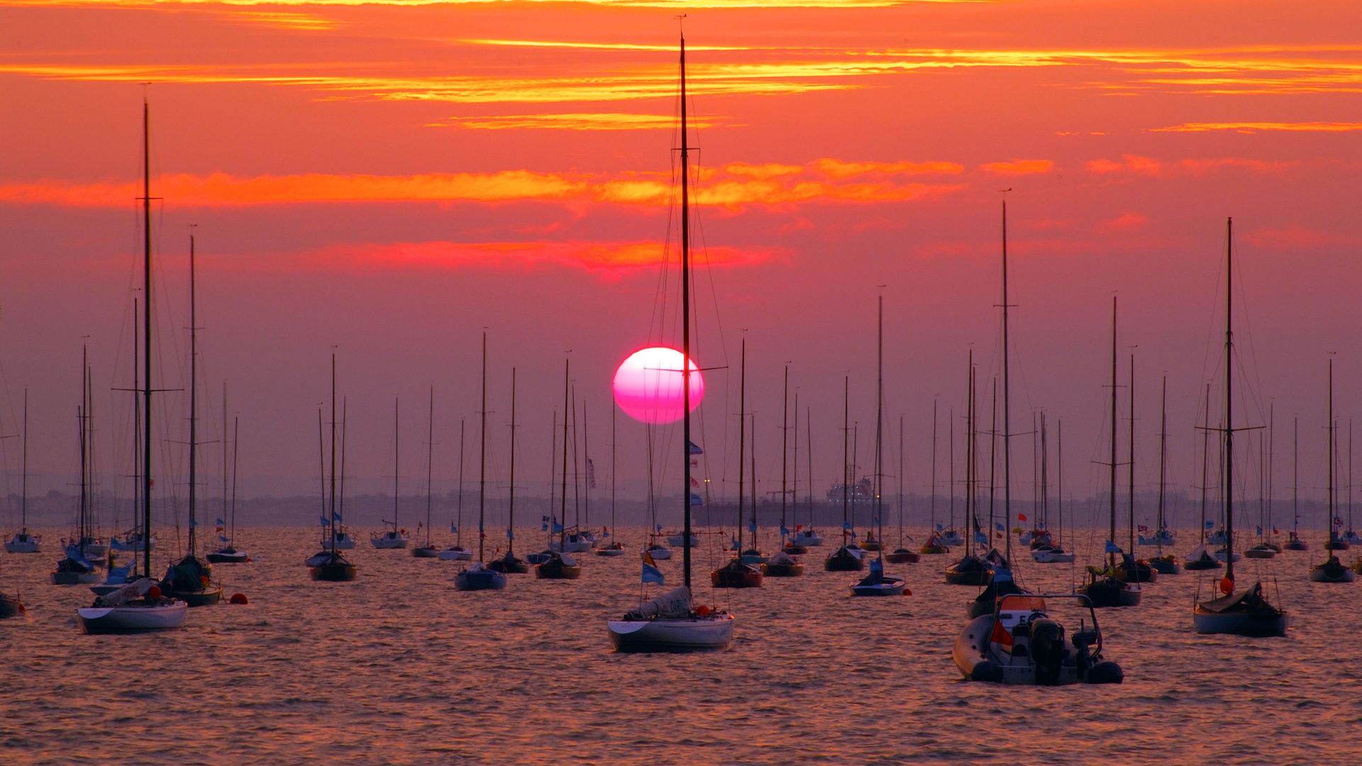 Cowes Harbour, Cowes, Isle of Wight, England