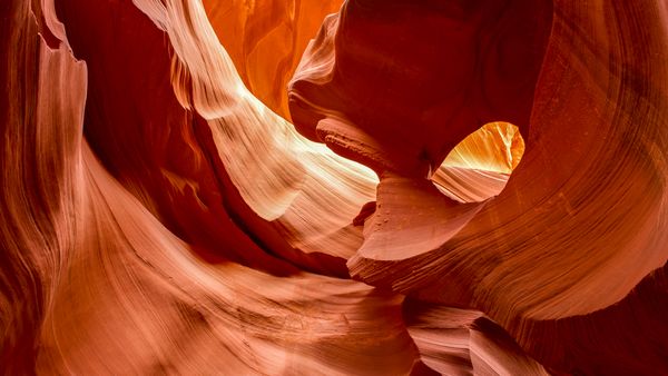 Antelope Canyon on the Navajo Nation, east of Page, Arizona, United States