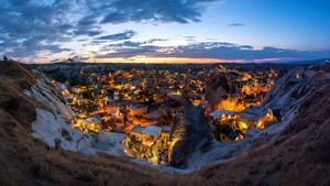 Evening over Göreme, Cappadocia, Türkiye (© ONNAJA/Getty Images)(Bing United Kingdom)