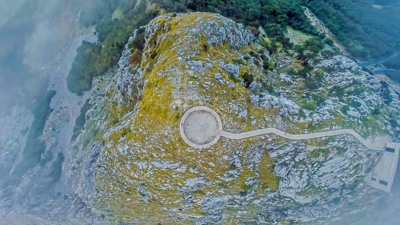 Njegoš' Mausoleum in Lovćen National Park, Montenegro