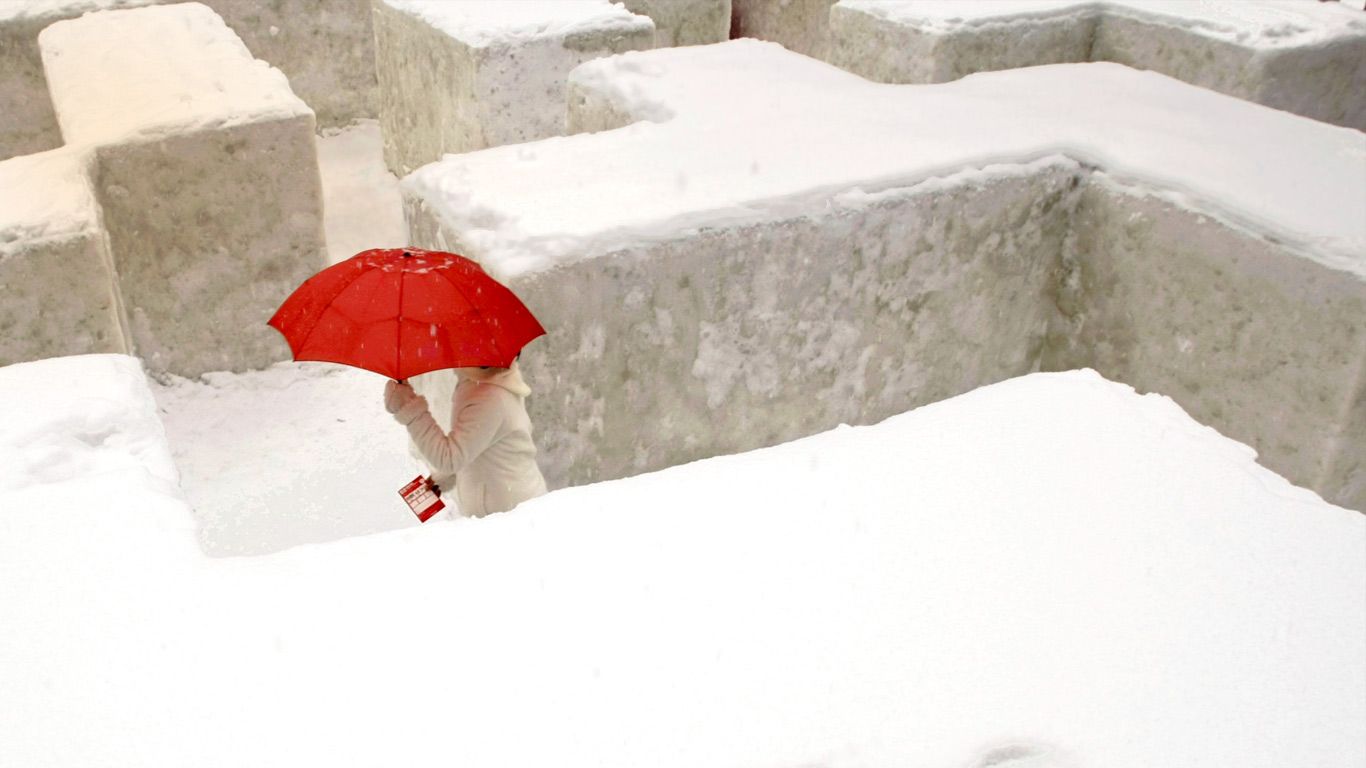 ｢雪の大迷路｣北海道, 札幌