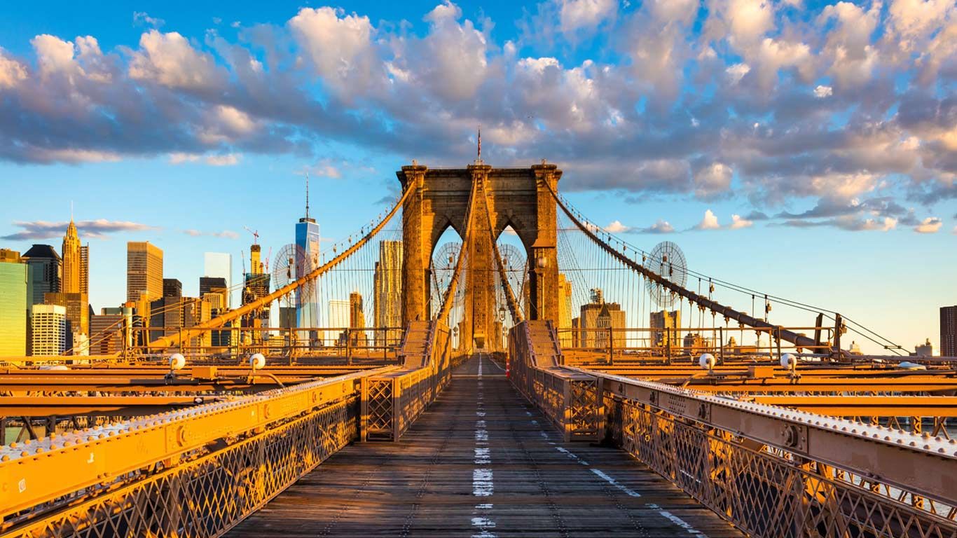 The Brooklyn Bridge, New York