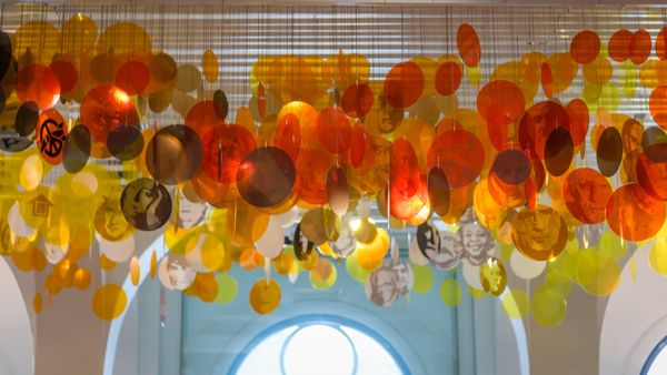 Inside the Nobel Peace Centre, Oslo, Norway