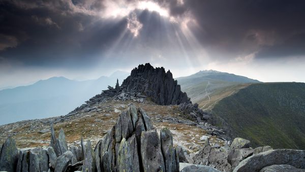 Castell y Gwynt, Glyder Fach, Snowdonia National Park, North Wales, UK