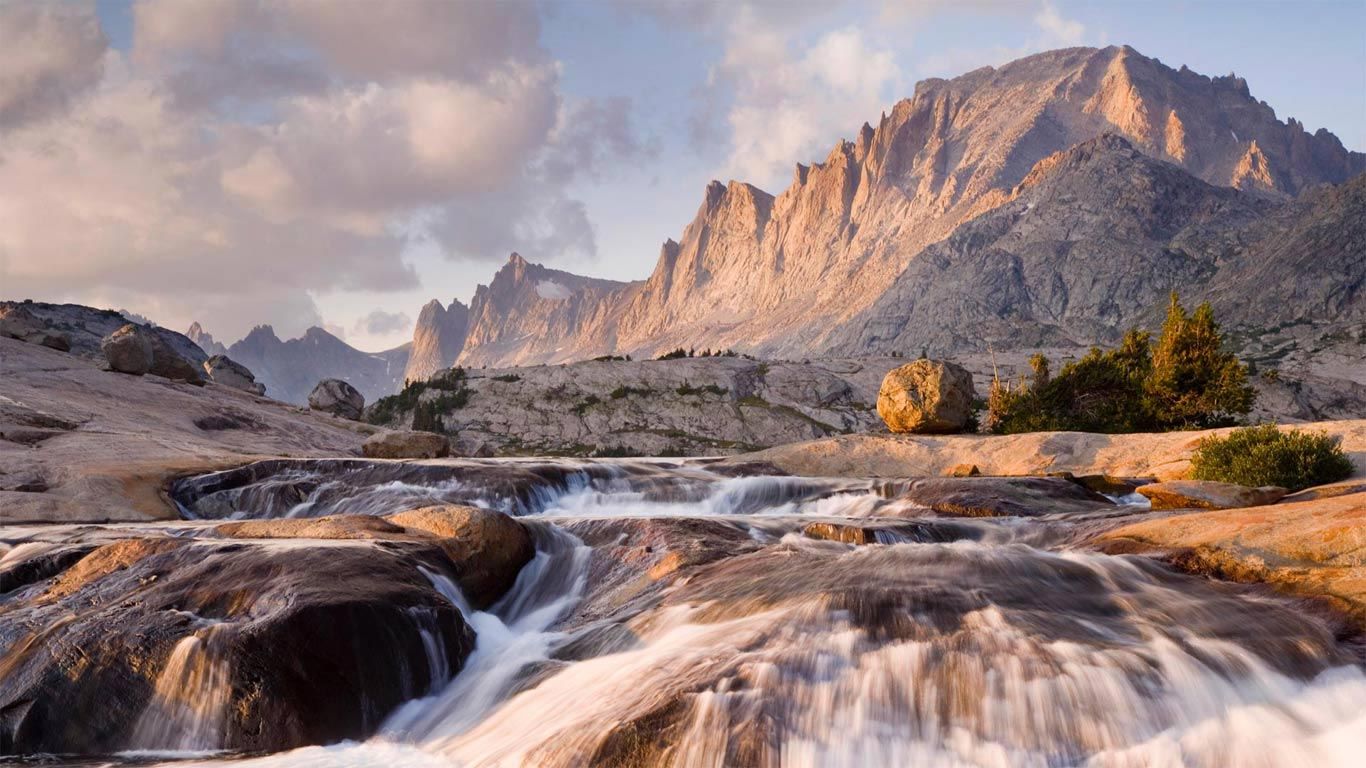For Wyoming Statehood Day, this is Fremont Peak in the Bridger Wilderness of Bridger-Teton National Forest, Wyoming