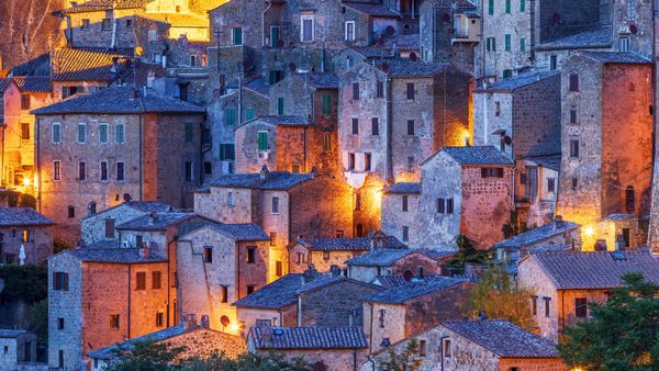 Sorano, Toscana, Italia