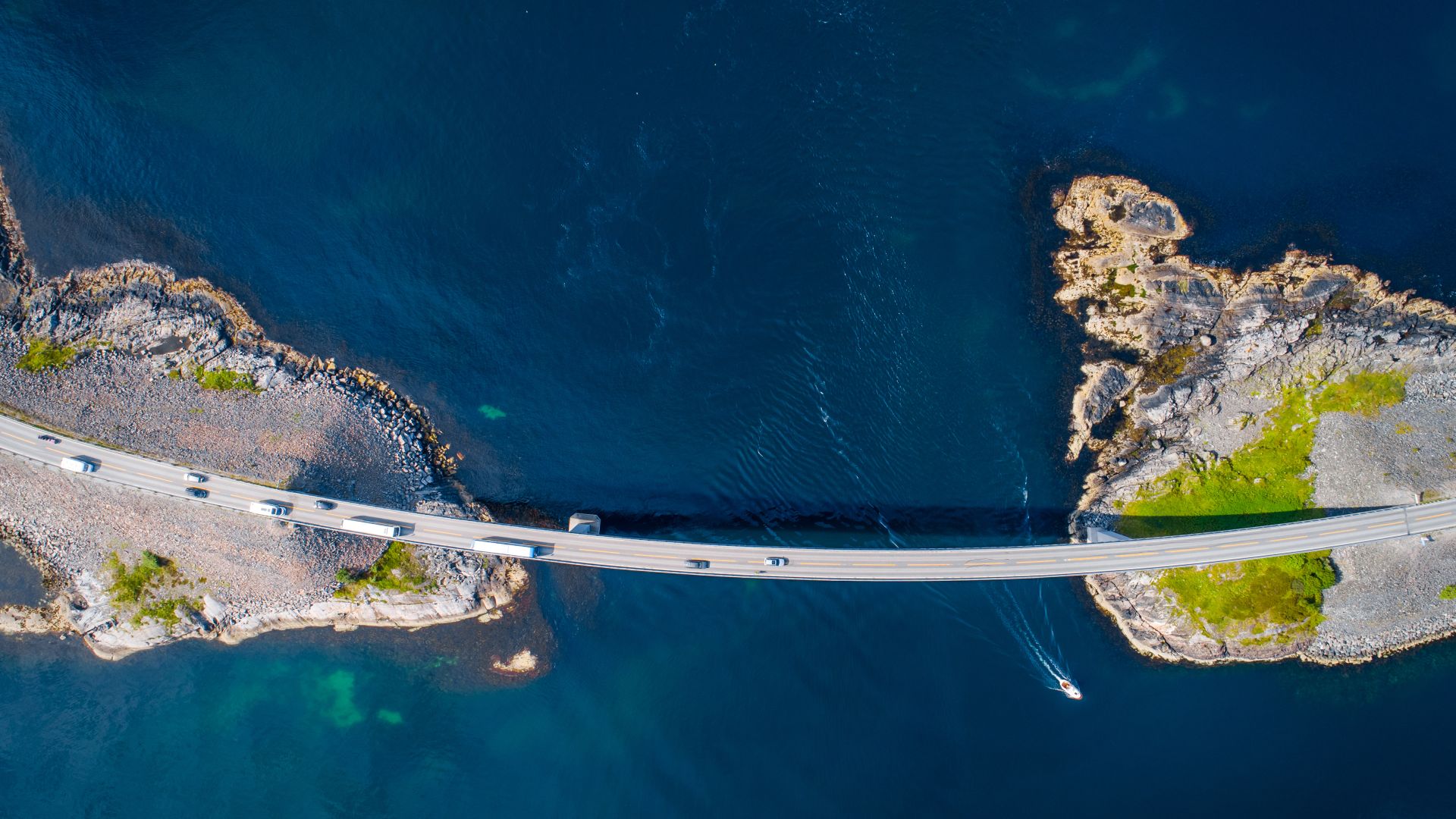 Storseisundet Bridge, Atlantic Ocean Road, Norway