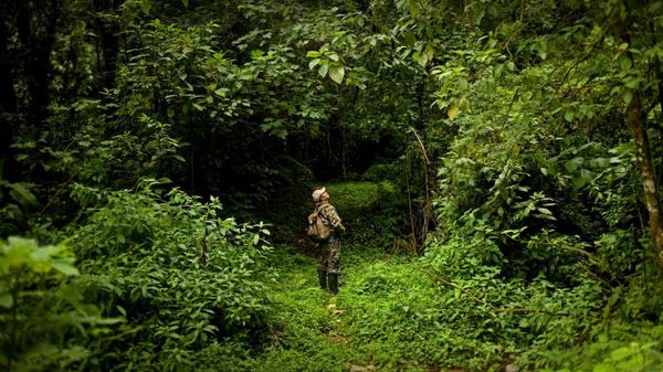 Park ranger Ismael Galvez in El Triunfo Biosphere Reserve in Mexico for World Ranger Day