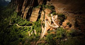 Hike to Angel's Landing, Zion National Park , Utah -- Steph Goralnick/Getty Images &copy; (Bing United States)