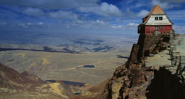 Old Mountaineering Hut in the Cordilliera Real, Bolivia