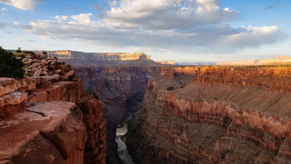 Grand Canyon and Colorado River from Toroweap Overlook, Arizona, USA