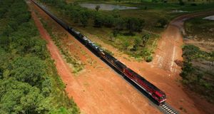 Ghan Train in Australia -- R. Ian Lloyd/Masterfile &copy; (Bing Australia)