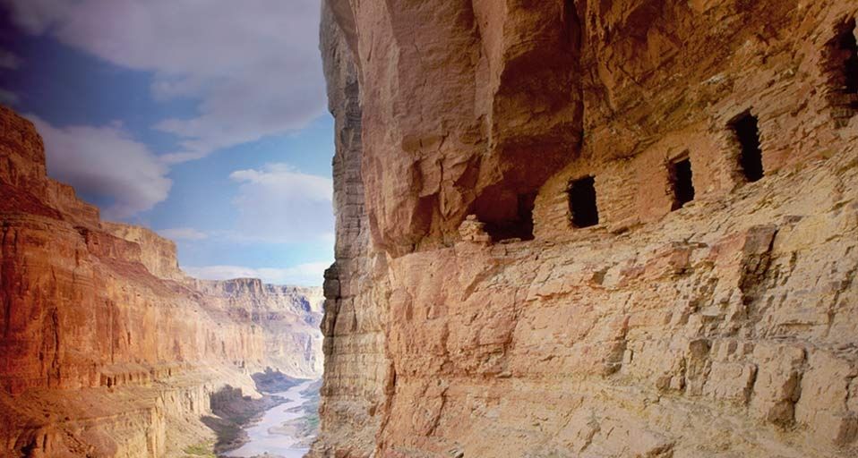 Nankoweap ruins, Grand Canyon, Arizona