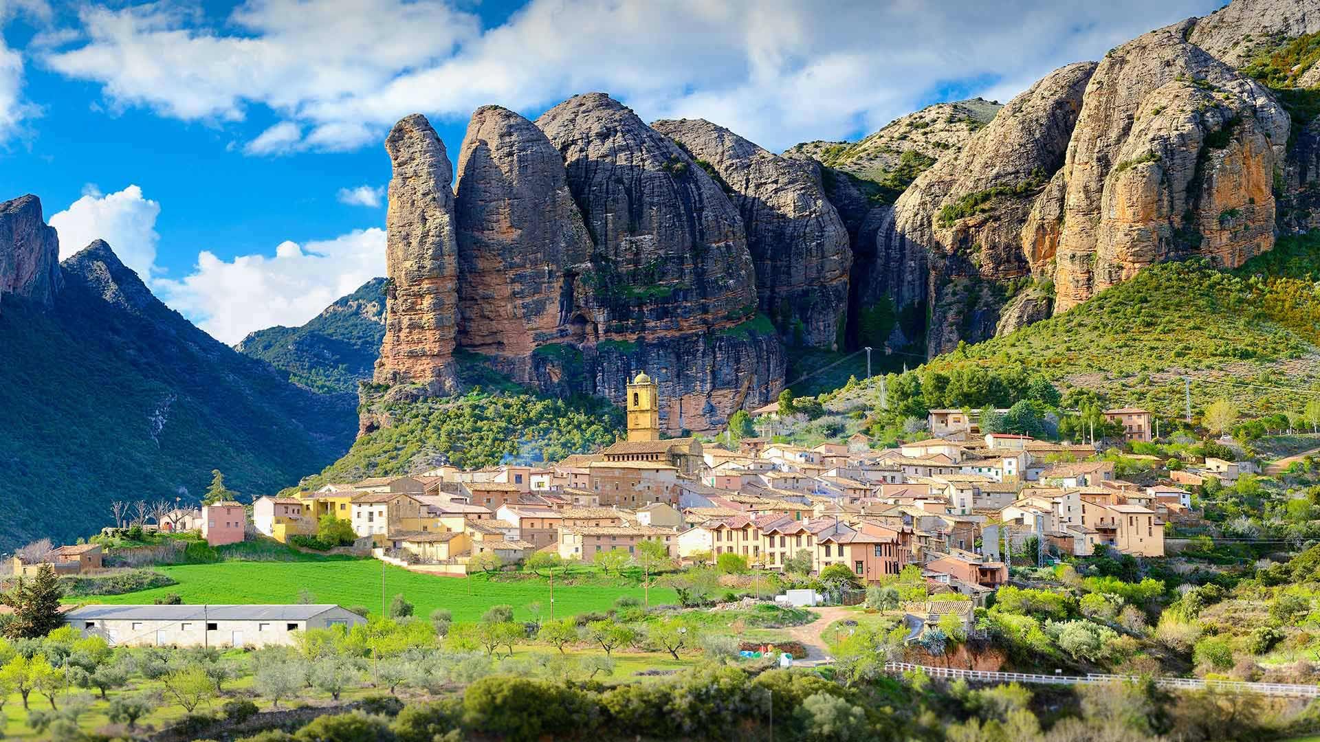 Mallos de Agüero, Huesca, Spain
