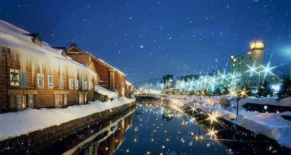 OtaruSnowLightPath