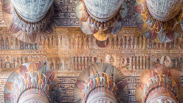 Ceiling of the Temple of Esna, Egypt