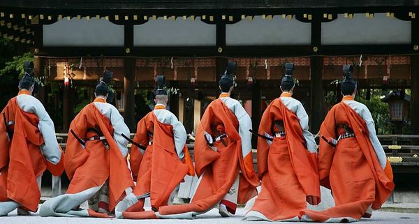 日本京都的葵祭仪式
