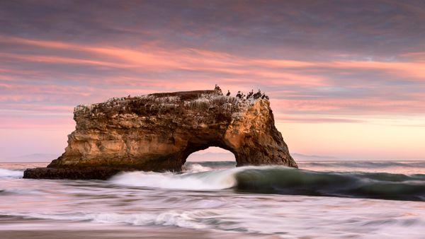 Natural Bridges State Park in Santa Cruz, California, USA