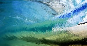 Underwater view of wave in Hawaii -- Pacific Stock / SuperStock &copy; (Bing United States)
