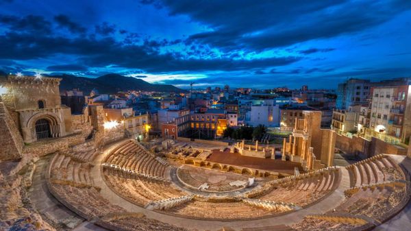Roman theatre of Cartagena, Spain