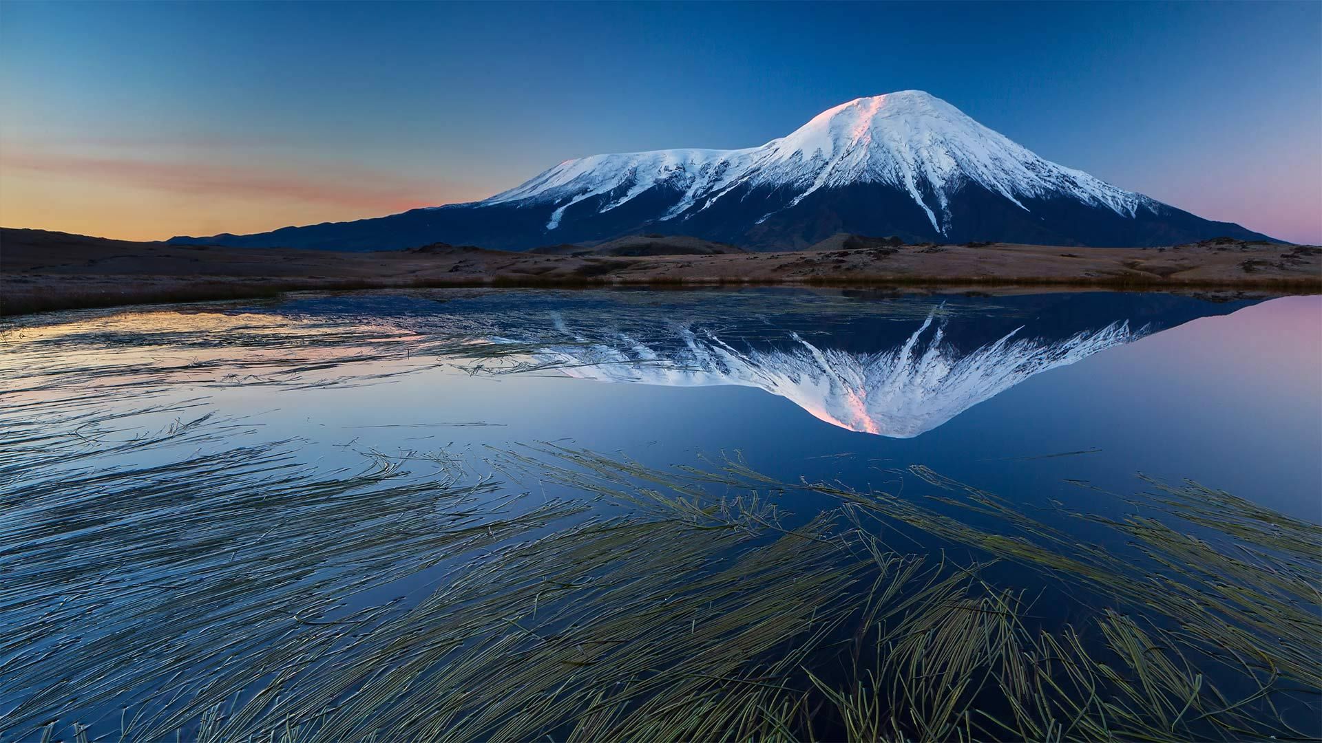 Tolbachik volcanic complex on the Kamchatka Peninsula, Russia