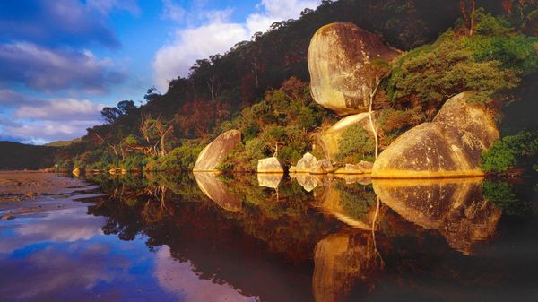 Whale Rock at Tidal River, Wilsons Promontory National Park, Victoria, Australia