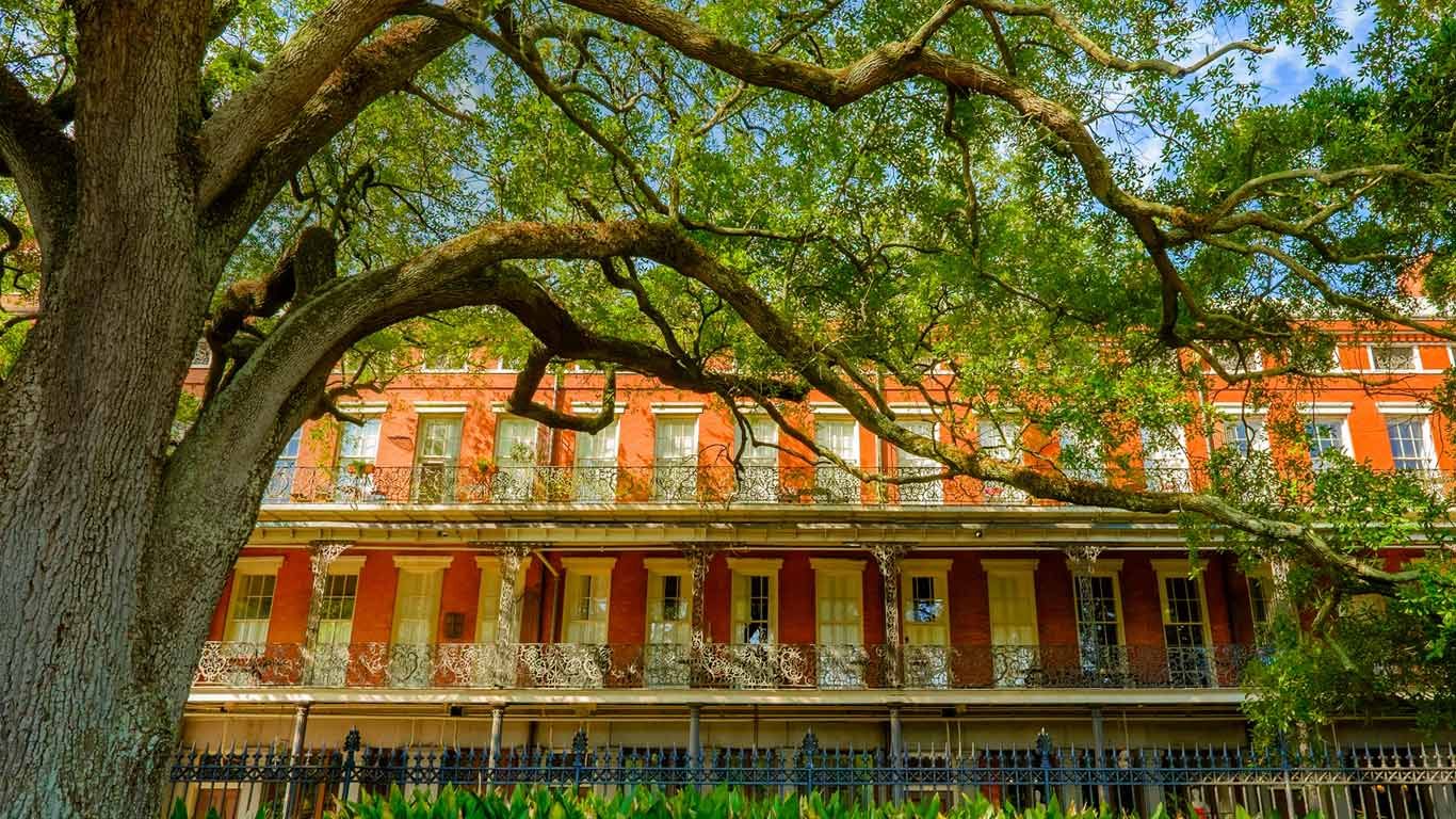 View from Jackson Square, New Orleans, Louisiana
