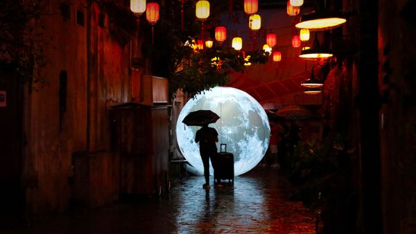 Celebrazioni per la Festa di metà autunno a Kuala Lumpur, Malesia