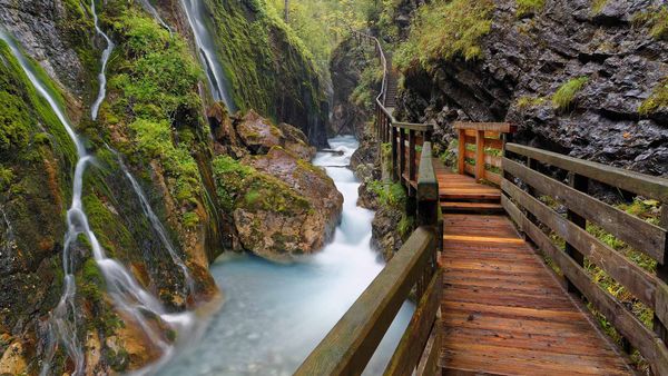 Wimbachklamm, Ramsau, Bavaria, Germany