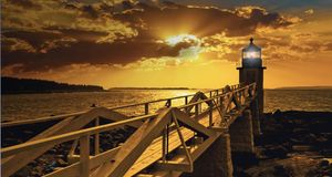 Clyde Point Lighthouse, Maine, USA - Glen Allison/Getty Images &copy; (Bing United Kingdom)