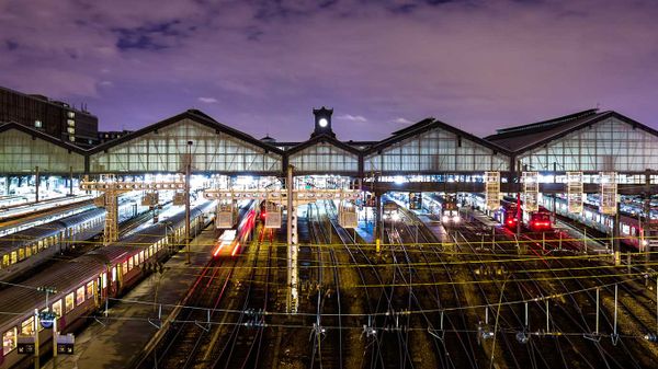 Gare Saint-Lazare Train Station, Paris, France