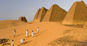 Merowe necropolis, Sudan -- Pepeira Tom/Photolibrary &copy; (Bing United States)