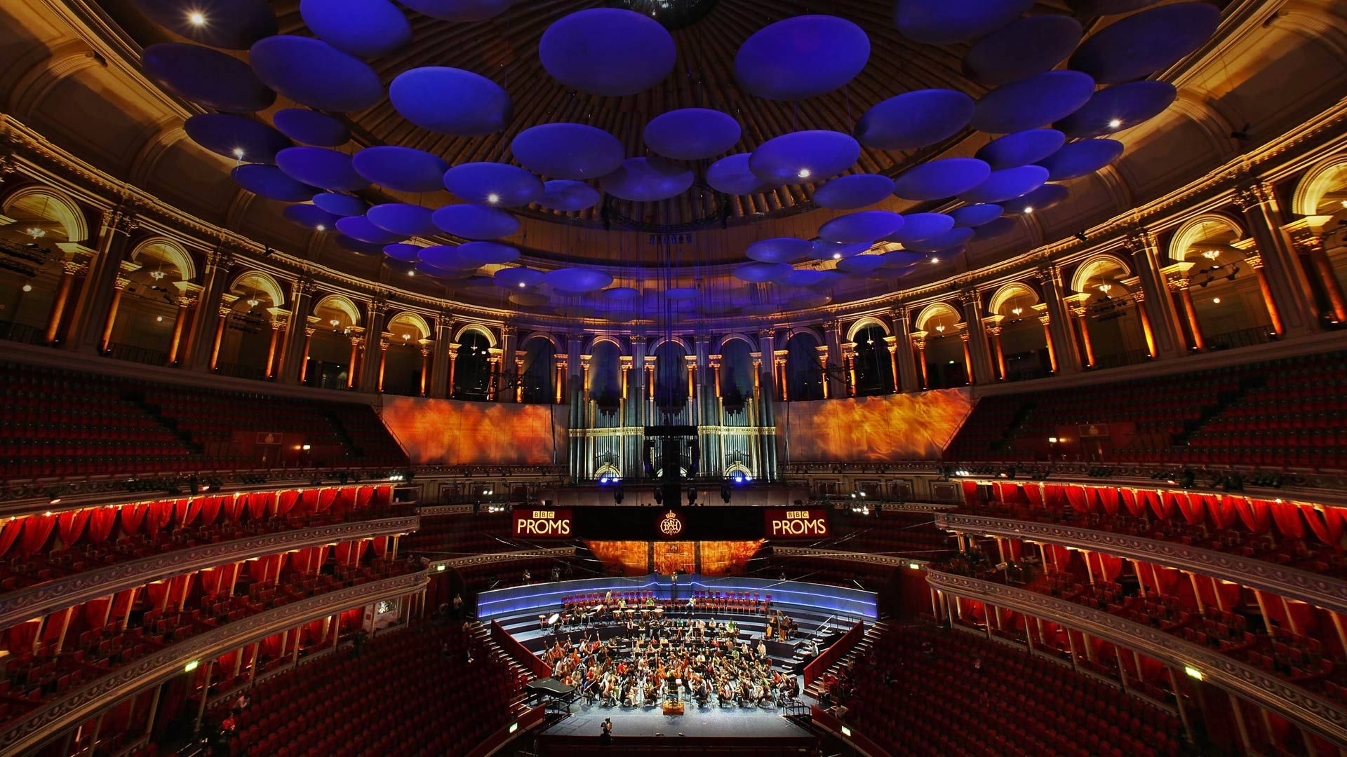 Royal Albert Hall during the annual BBC Proms festival in London