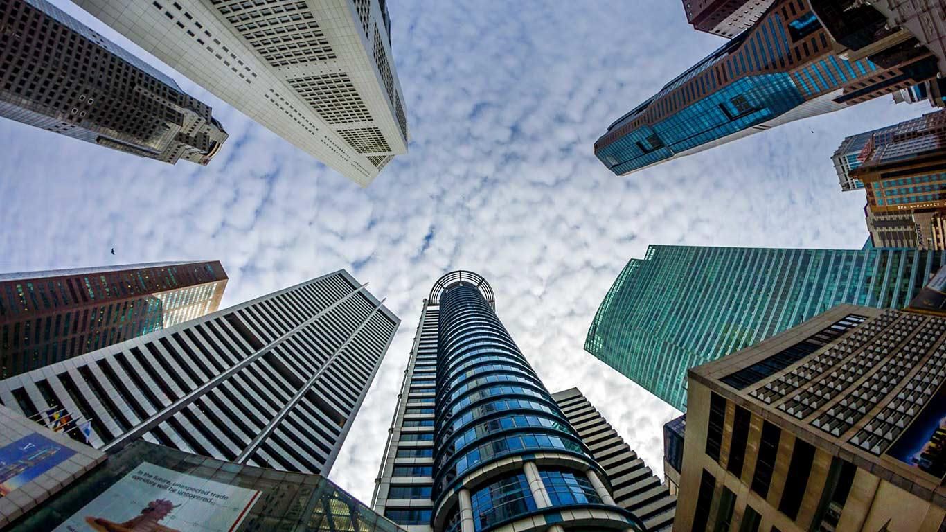 Singapore’s business district