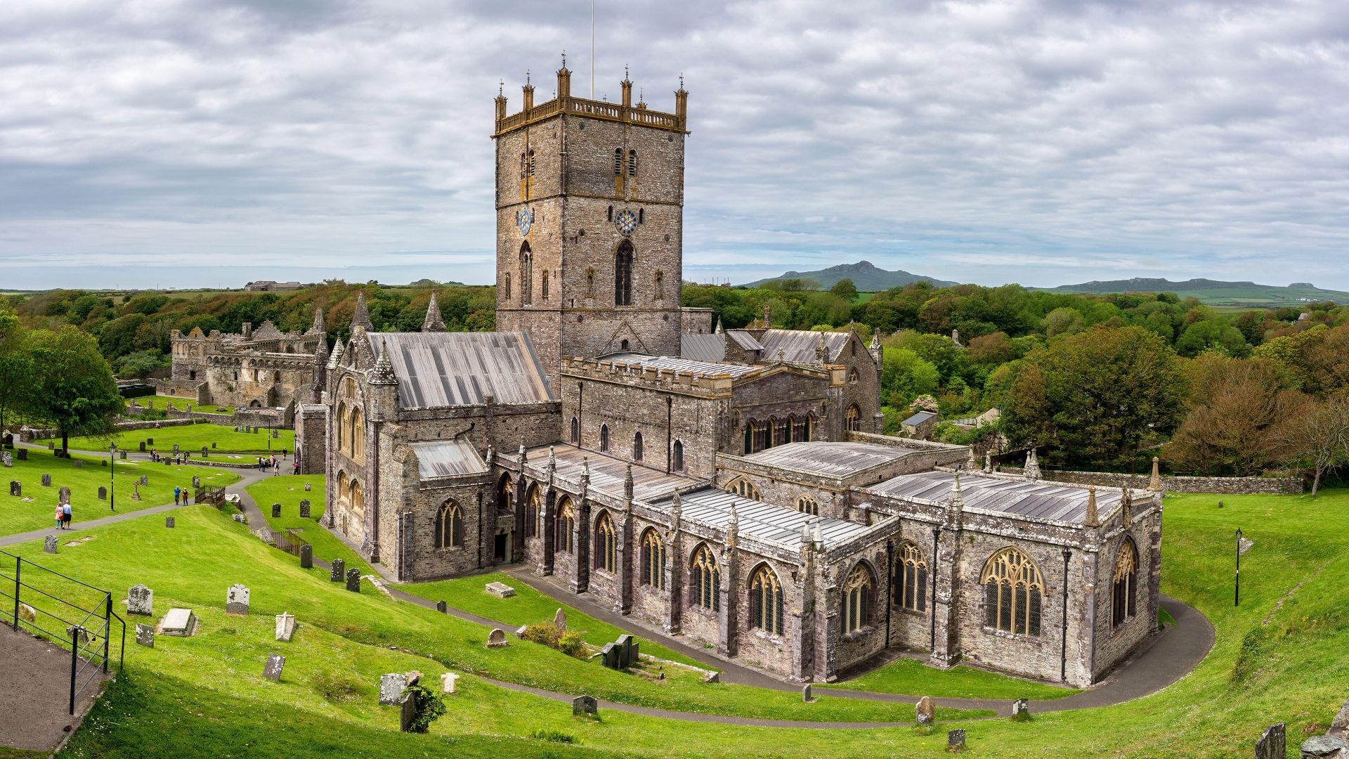 St Davids Cathedral, St Davids, Pembrokeshire, Wales