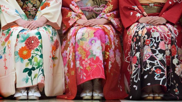 ｢成人式の振り袖｣石川県, 金沢市