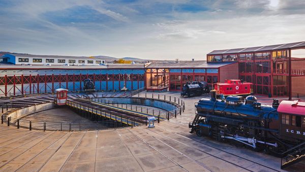 Steamtown National Historic Site in Scranton, Pennsylvania