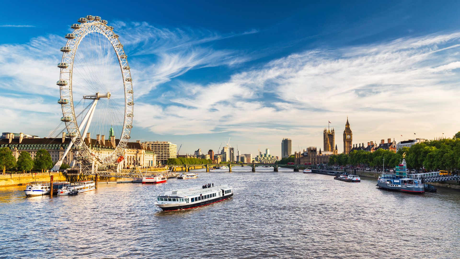 The River Thames, London