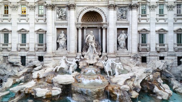 Fontana di Trevi, Rione Trevi, Roma
